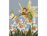 Фея нарциссов F-0395 (Ф-0395), Panna (набор для вышивания нитками) vkn