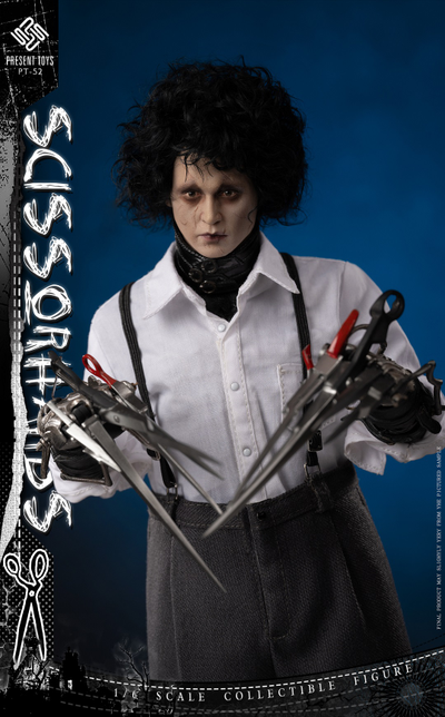 Эдвард Руки-Ножницы (Джонни Депп, Edward Scissorhands) - КОЛЛЕКЦИОННАЯ ФИГУРКА 1/6 Scissorhands (PT-sp52) - PRESENT TOYS