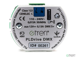 PLDrive DMX малогабаритный драйвер / конвертор преобразующий команды полученные по линии 220V в команды стандарта DMX 512