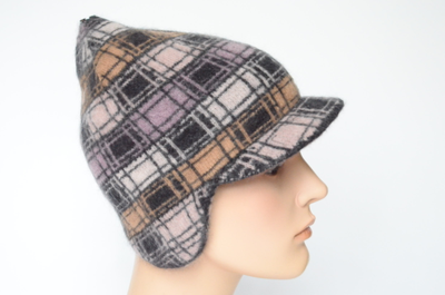 Итальянская кепка зимняя с ушками Вицио 1038 зима 2023 - 2024