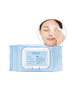 Очищающие водные салфетки Super Aqua MISSHA (30 салфеток)