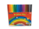 Фломастеры 18 ЦВЕТОВ CENTROPEN "Rainbow Kids", трехгранные, смываемые, вентилируемый колпачок, 7550/18ET, 7 7550 1802, 4 набора
