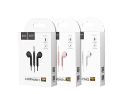 Наушники HOCO M55 Memory sound wire control with mic (черный)