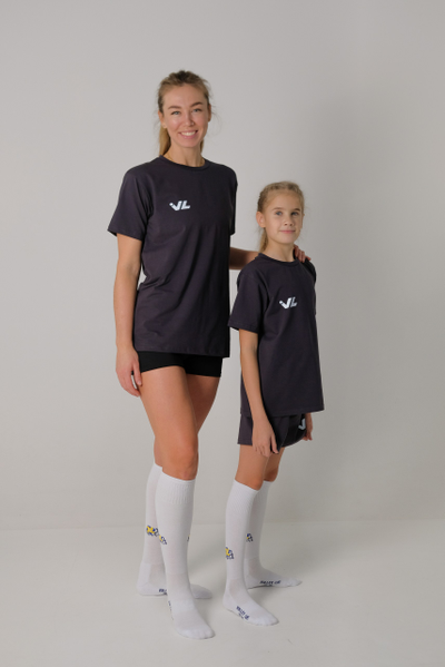 ТРЕНИРОВОЧНЫЙ КОСТЮМ VOLLEYLIFE ГРАФИТ детский (130-150 см)