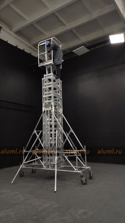 Телескопический мачтовый подъемник ТЕМП-8Н