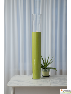 Насыпная свеча "Цилиндр 100 см", зелёная "Зелёный"
