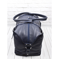 Кожаная дорожная сумка Campora blue (арт. 4019-19)