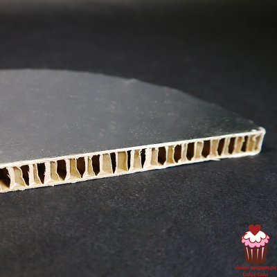 Поднос для торта D 25 см толщина 11 мм, Серебро