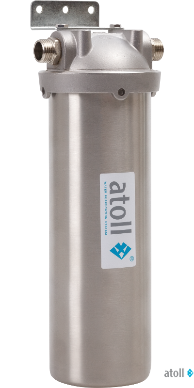 Магистральный фильтр atoll I-11SM-p STD для гор воды с механическим картриджем, ATEFIN002