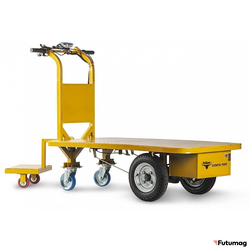 Платформенная тележка электрическая RuTrike ПЛИТА 1500