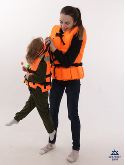 Жилет спасательный до 30кг БК "Водник Junior" ГОСТ