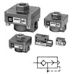 Клапан быстрого выпуска воздуха, стандартный тип AQ1500/EAQ2000-5000