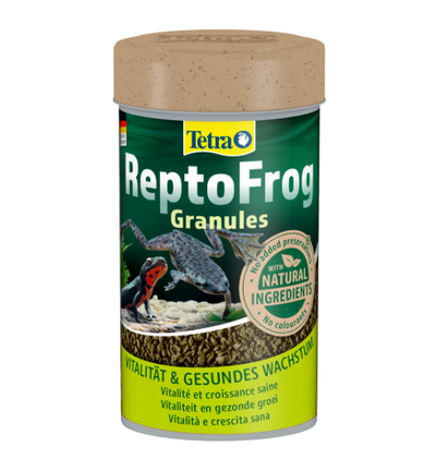 Tetra ReptoFrog Granules корм в виде гранул для лягушек и тритонов, 100 мл