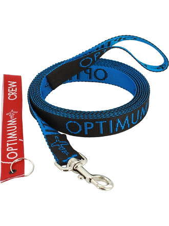 Поводок для животных от Optimum 2,5 см. x 2 м. RL, черный - синий