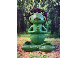 ЛЯГУШКА Йога 32*27см  1,25кг   полистоун Россия 1789/012252