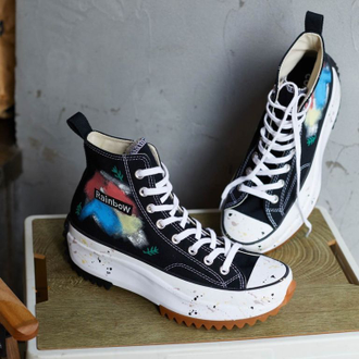 Converse Run Star Hike High Top Rainbow