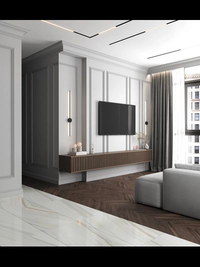 Потолочный плинтус DECOR-DIZAYN DD521, из дюрополимера, под покраску, ударопрочный, 2 метра