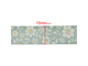 лента хлопчатобумажная "Цветы", ширина-15 мм, цвет-светло-зеленый, отрез-1 метр
