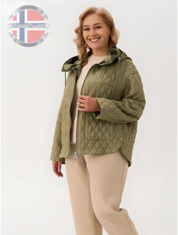 Стёганая ветровка бренда Elfina-cotton-071