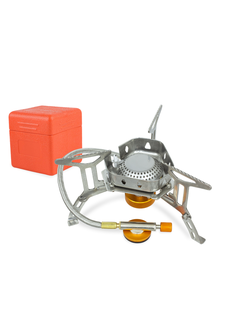 Плитка газовая/ печь кассетная высокой мощности #Т-1 с сумкой переносной с пьезо поджигом (мощность: 3500 Вт)