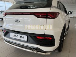 Защита заднего бампера d60 для JAC JS6 2022-