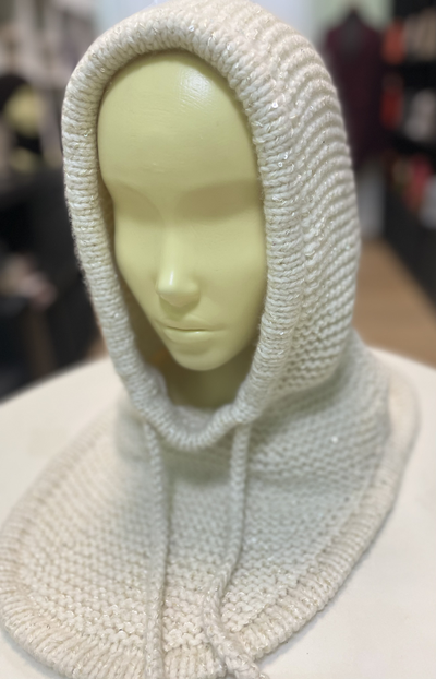 Millefili  100% WS кашемир MONGOLIAN с ниточкой мохера и ниткой вискозы с микропайетками  8*2/27 165 м в 100 гр. цв. молочный