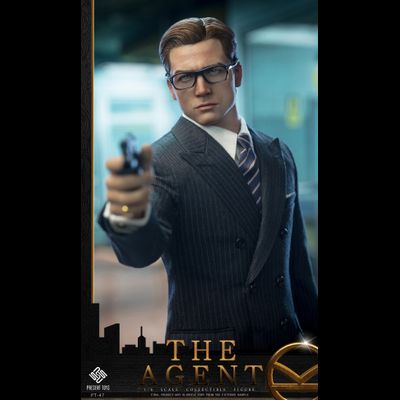Гэри "Эггси" Анвин (Kingsman: Секретная служба) - Коллекционная ФИГУРКА 1/6 The Agent (PT-sp47) - PRESENT TOYS