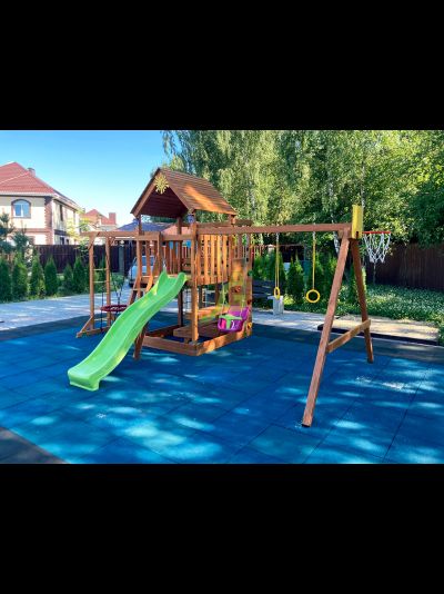 Детская площадка IgraGrad Крафт Pro 4 (скат 2,2)
