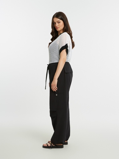 Женские летние брюки-карго