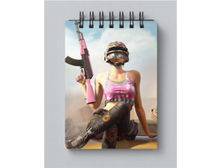 Блокнот PlayerUnknown’s Battlegrounds, PUBG, ПУБГ №1