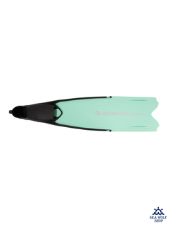 Ласты длинные 45/46 разборные Scorpena F1 Apnea мятн.