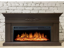 Линейный электрокамин Bergamo