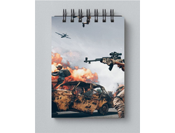 Блокнот PlayerUnknown’s Battlegrounds, PUBG, ПУБГ №3