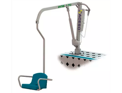 Подъемник инвалидный для бассейна ИПБ-170Э (с электрическим приводом LINAK и аккумулятором)