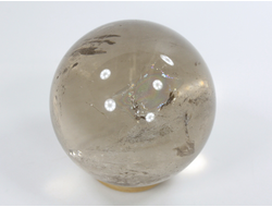 Шар Кварц дымчатый, Бразилия (57 мм, 241 г) №35401