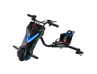 Электроскутер Дрифт Карт Drift-Trike (Drift Car) Разноцветная молния ...