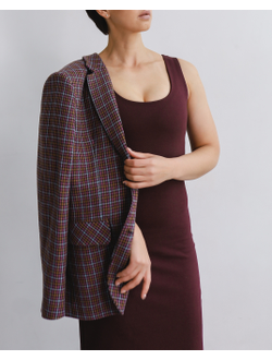 Платье-футляр из плотного джерси