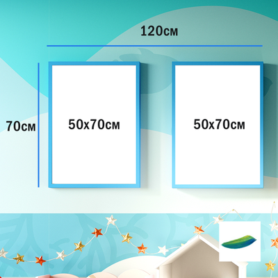 Постеры  «Мишка» и «Слоник» из детской коллекции.