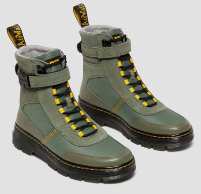 Dr. Martens COMBS TECH NAPPA KHAKI GREEN