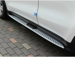 Пороги OEM на Kia Sportage IV (QL) 2016