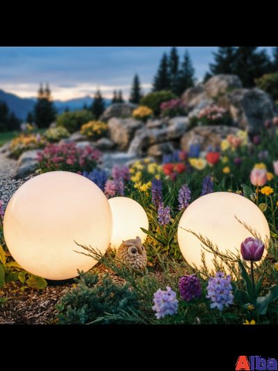 Шар 400мм Опал Светильник садово-парковый