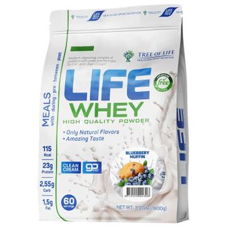 (Tree of Life) Life Whey - (1,8 кг) - (голубичный маффин)