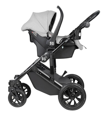 Детская коляска 3 в 1 Farfello Molly Trio Серый