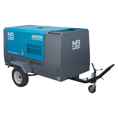 Master Blast MB-550D-7 винтовой дизельный компрессор