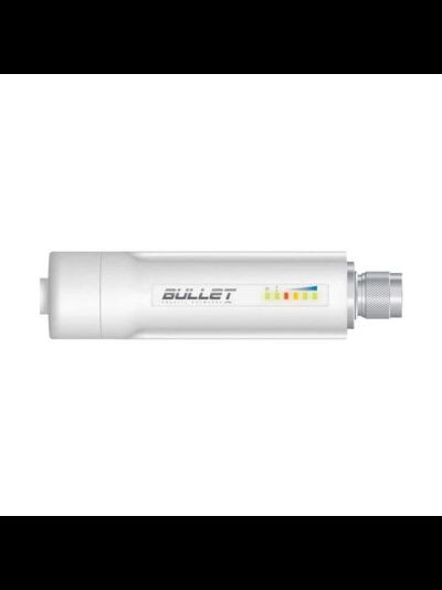 Уличная точка доступа WiFi Ubiquiti Bullet M2 HP (2.4 ГГц, 600 мВт) с питанием POE, без антенны, без БП.