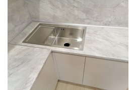 Кухня белая альберика