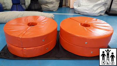 Круговые маты 150 см,  отв. 20 см, толщина 15 см DNN