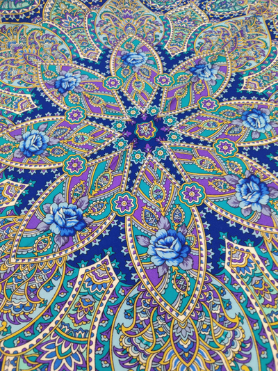 Павловопосадский платок Ласковое солнце 1664-14