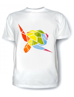 футболка с черепахой