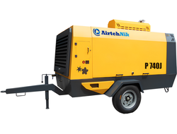 Дизельный винтовой одноступенчатый компрессор P 740J (21 бар)